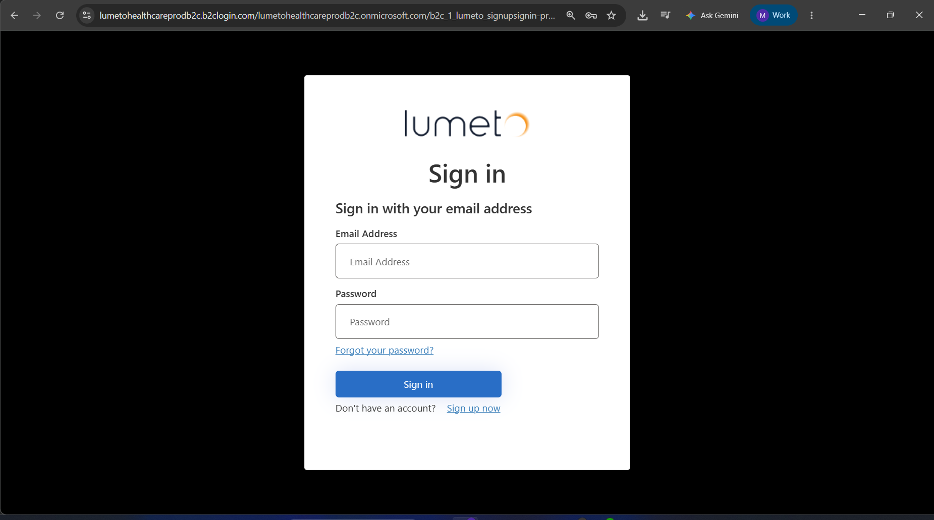 InvolveXR Web Portal sign-in page with the Sign Up as a new user button