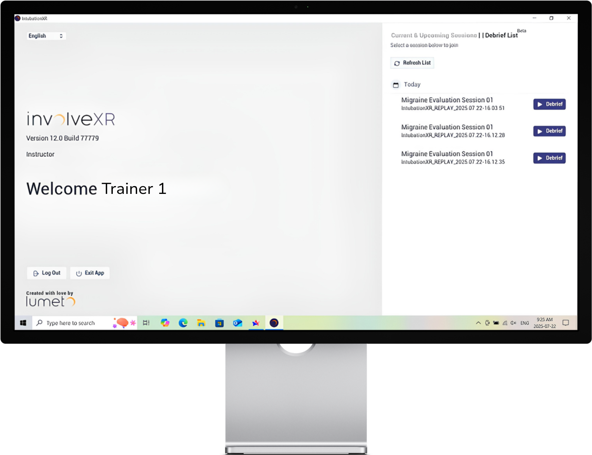 Trainer Interface