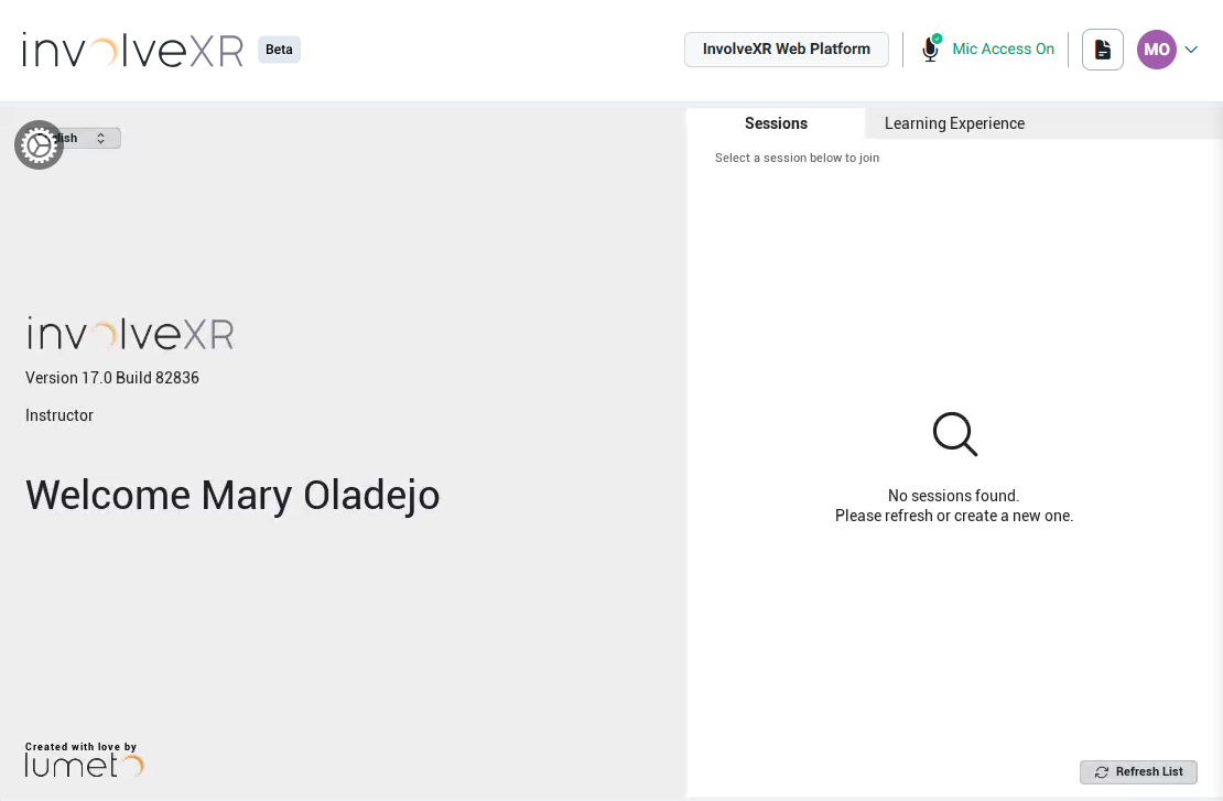  Screenshot - Web-Based Simulation card